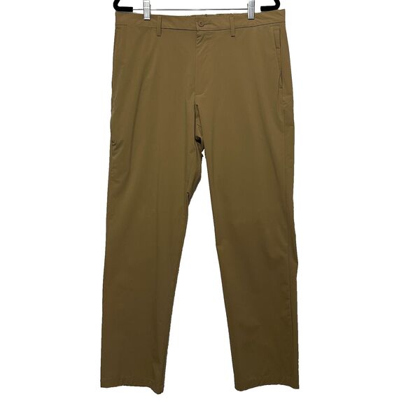 Polo Ralph Lauren Other - Polo Ralph Lauren Straight Fit Tan Nylon Pants Mens 36x34 Stretch Classic Golf